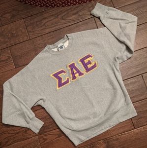 Sigma alpha epsilon crew neck sweatshirt